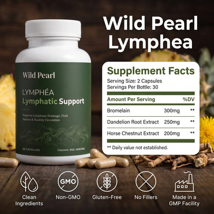 Lymphéa │ Lymphatic Drainage Support Your Body Can't Do Alone